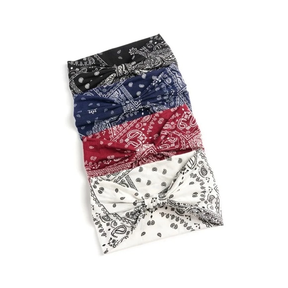 Vintage Paisley Pattern Headbands For Girls With Colorful HeadBead - Picture 2 of 6